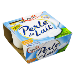 YPL Perle De Lait Nature Sucre Cavalier 4 x 100g