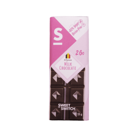 Milk Chocolate Tablet Stevia 25g