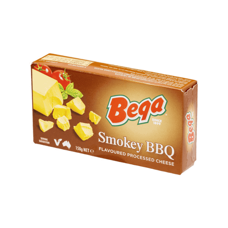 Processed Cheese Block Smokey BBQ Flavour 150g